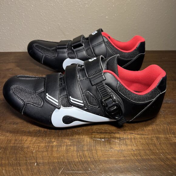 Peloton PL SH 02 Black Cycling Shoes W/Cleats Men EU Size 45 (US 11) - Picture 4 of 6